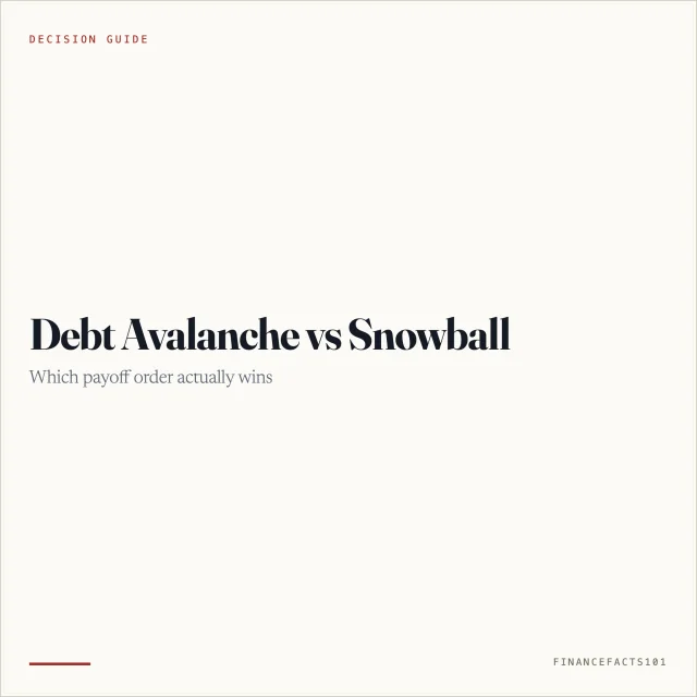 Debt Avalanche vs Snowball: Which Pays Off Faster