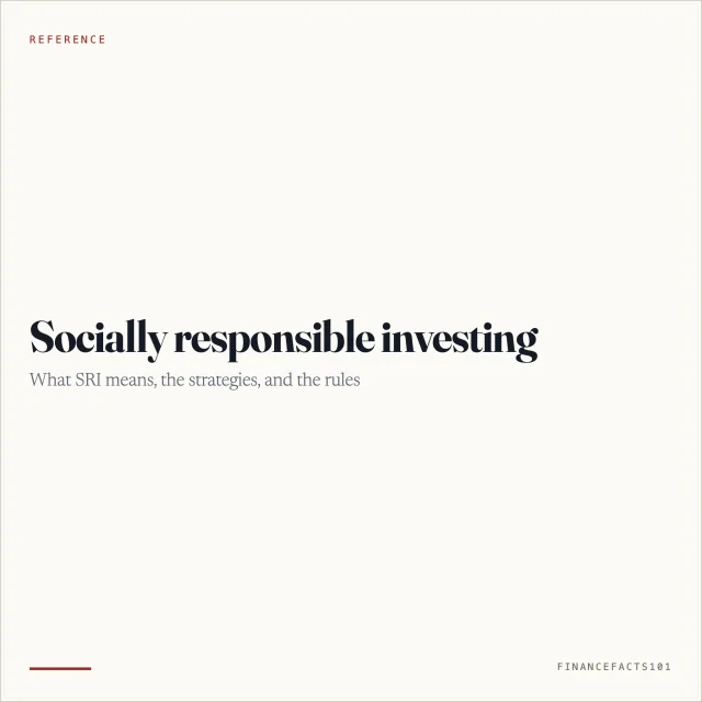 Socially Responsible Investing (SRI): Meaning, Strategies and Rules