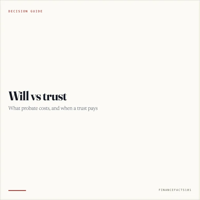 Will vs Trust: Do You Need a Revocable Living Trust?
