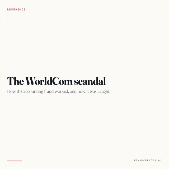 WorldCom: The Largest Telecom Accounting Scandal in US History