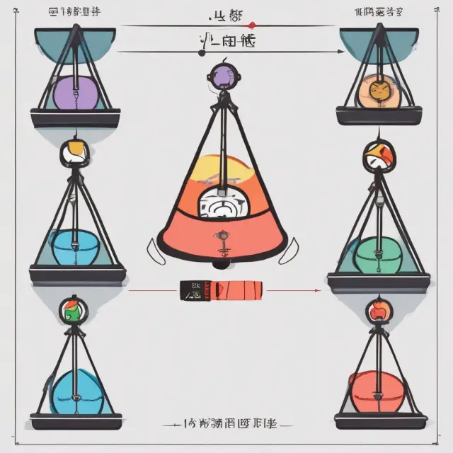 An image of a balanced scale with Tencent