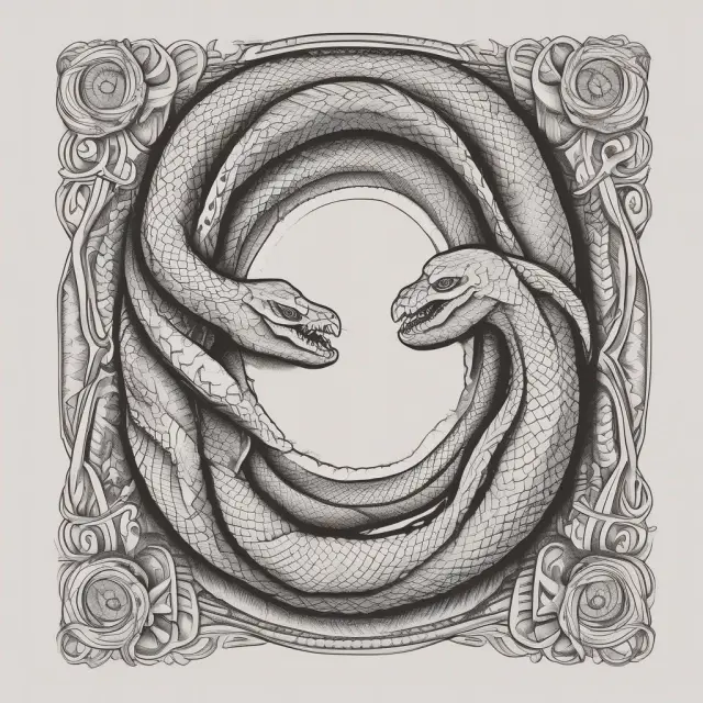 Two snakes: AARGR, symbolizing steady but non-compounded growth, and CAGR illustrating compounded annual growth rate.