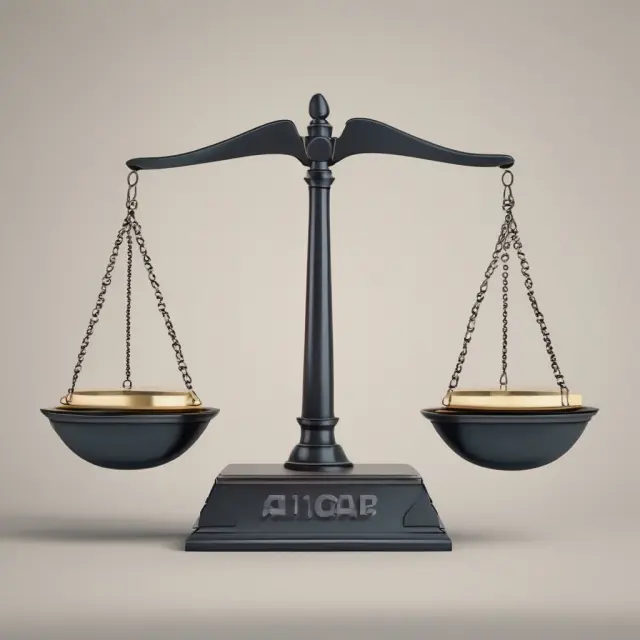 Scale illustrating business decisions being weighed against absorption rates in various scenarios