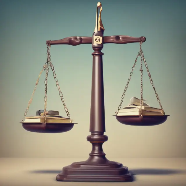 Scales representing accounting principles, with truth held steady but manipulation lurking