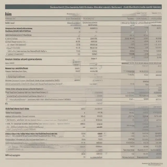 ExxonMobil Corporation balance sheet depicting assets (cash, equipment), liabilities, and equity, illustrating the accounting equation.