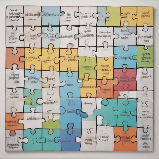 Accounting principles as a jigsaw puzzle: guidelines forming a complete financial reporting framework.