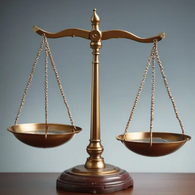 A pair of scales represents GAAP (left) and IFRS (right), illustrating their key differences in financial reporting.