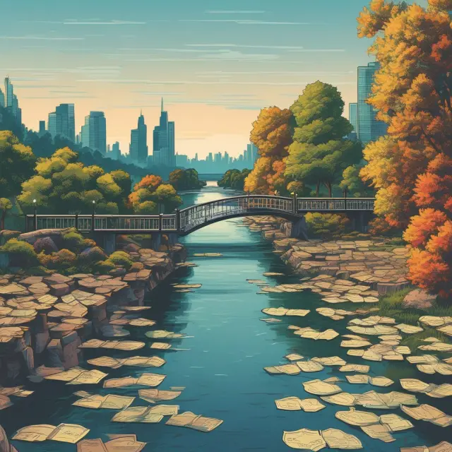 An elegant bridge connecting financial statements with logic and clarity in accounting theory.