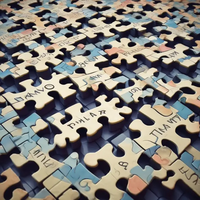GAAP puzzle pieces illustrating revenue recognition, financial statement presentation, inventory accounting, and consolidation for informed investor decision making
