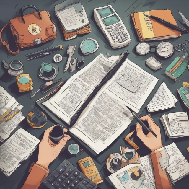 Image: Interconnected branches symbolizing accounting careers in finance, taxation, forensics, and IT.