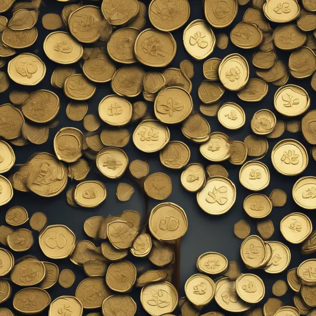 A blooming tree nurtures gold coins and sheds late payments to represent effective Accounts Receivable management