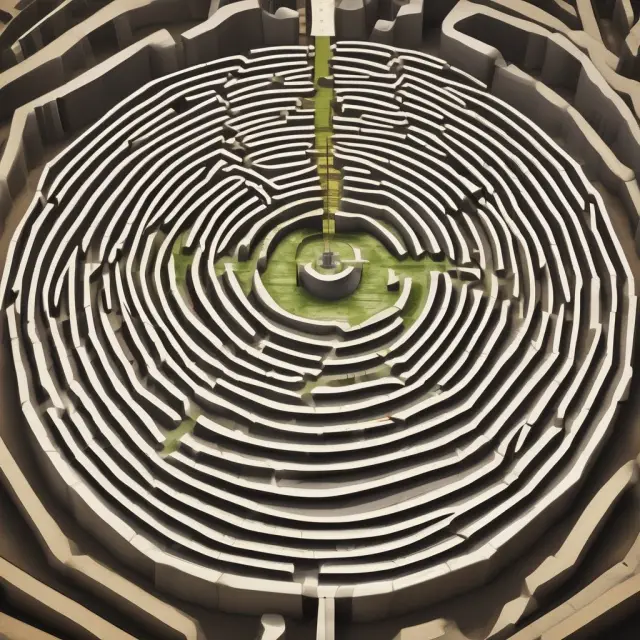 A maze filled with paths symbolizing various ways to meet the ABV certification