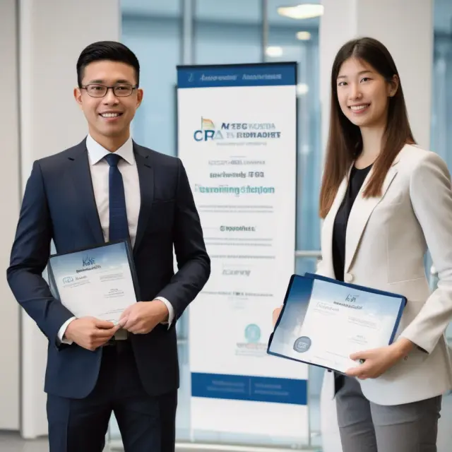 An accountant holding both Accredited in Business Valuation (ABV) and Chartered Financial Analyst (CFA) certifications, representing expanded knowledge and expertise within the finance sector.
