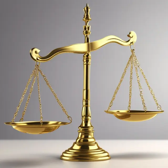 A golden scale weighing assets against the requirement for accredited investor status