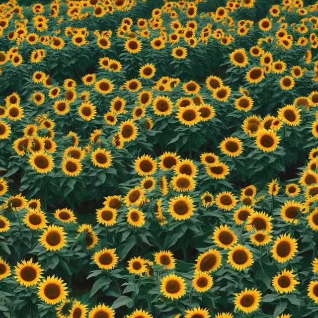 A lush sunflower field illustrating the growth of institutional investments through accretive deals
