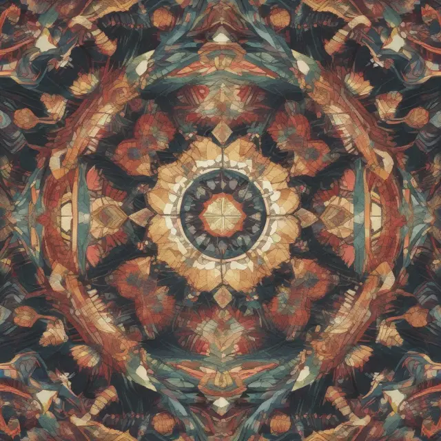 An array of interconnected industries represented by a colorful kaleidoscope, symbolizing the far-reaching impact of accretive deals
