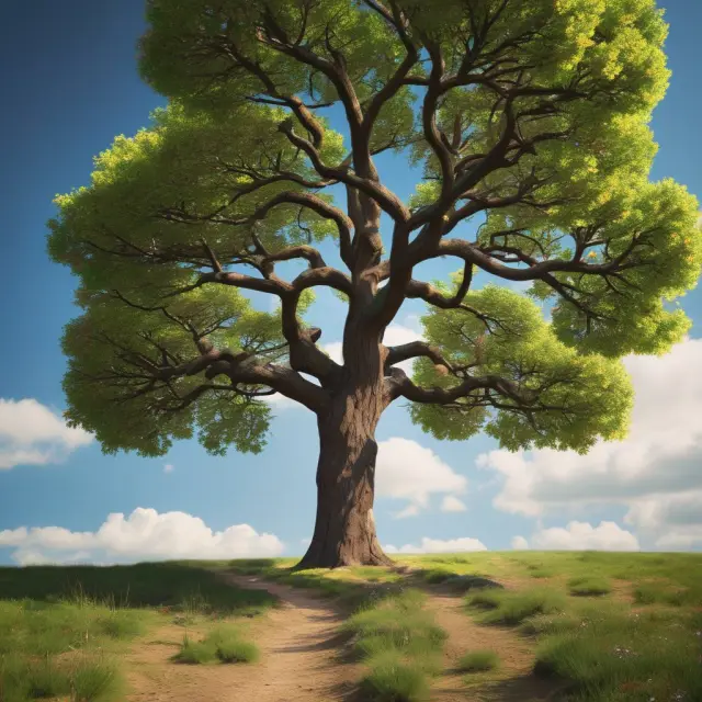 Blooming tree symbolizing accretive deals
