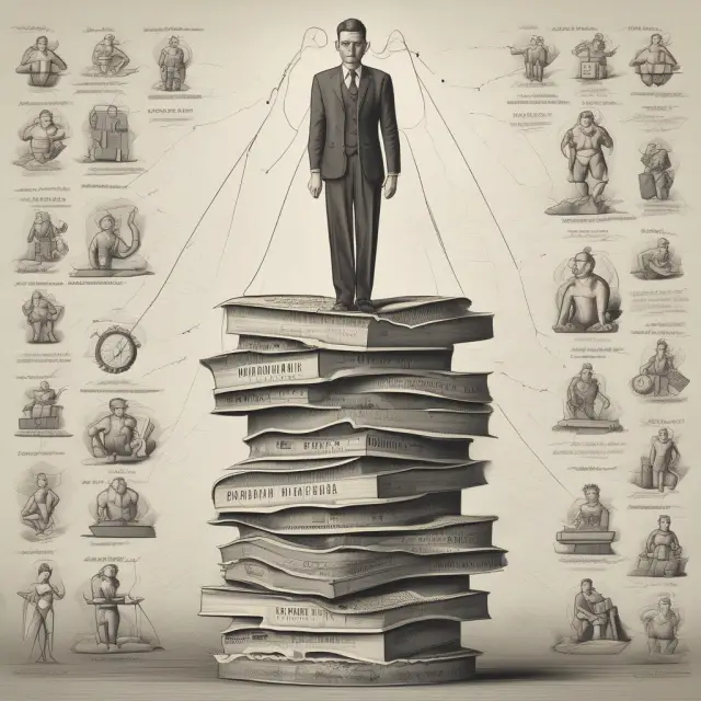Accountant balancing scales representing interest expense accruals, wage accruals, and supplier accruals for precise financial reporting