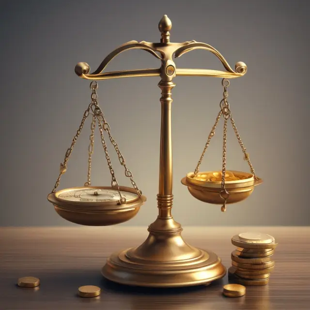 Golden hourglass with financial records and an overflowing pot signifying accrued liabilities in accounting