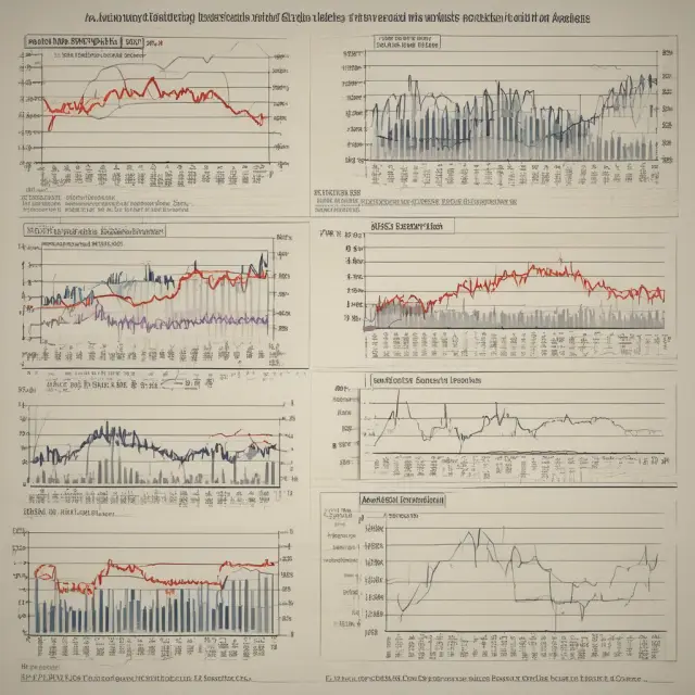 An image of a gaping mouth, symbolizing market volatility, with an accumulation/distribution indicator line that rises dramatically despite the downward price trend.