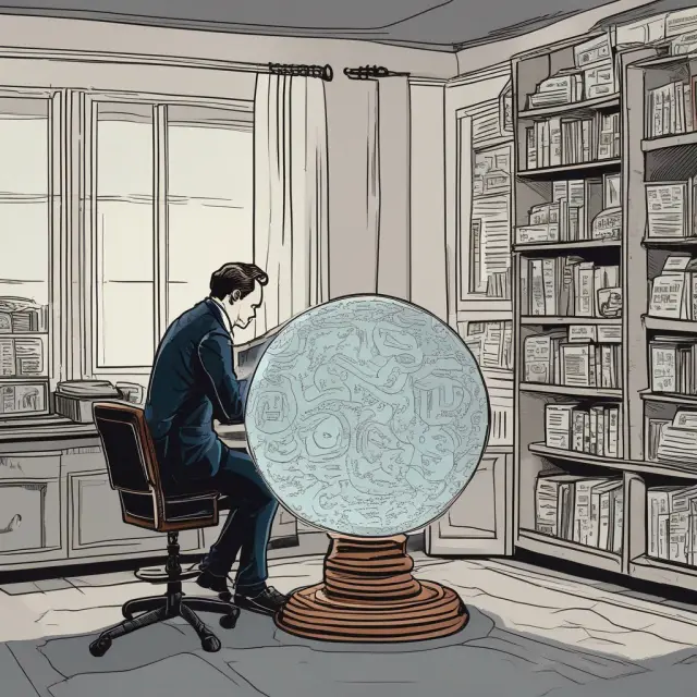 Analyst assessing target company