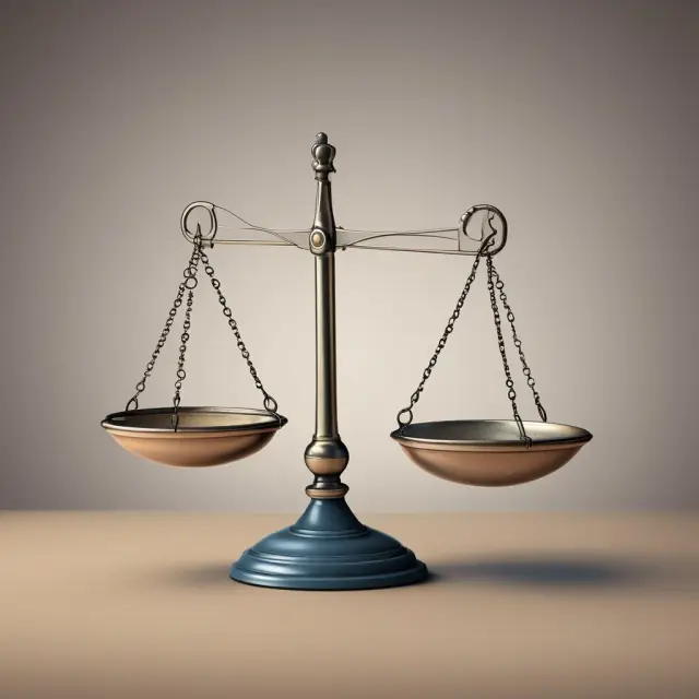 A balanced scale tilting towards highly compensated employees (HCEs) to depict the importance of ensuring fairness during ADP and ACP tests.