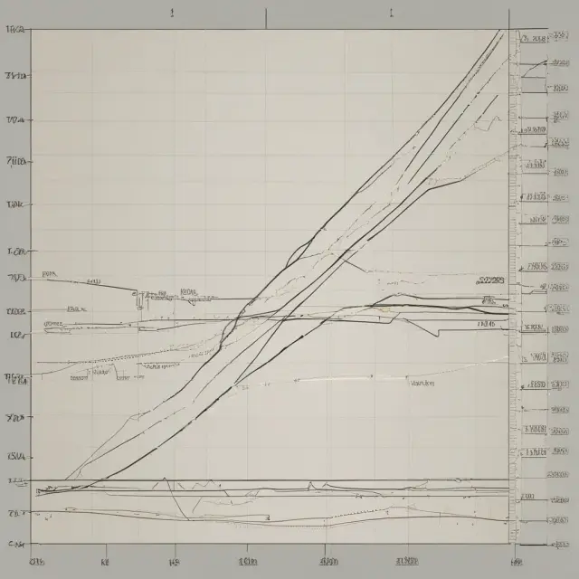 An actuarial balance beam illustrating economic and demographic influences on pension calculations