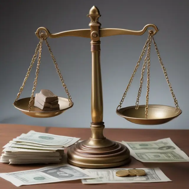 Balance scale representing income statement, cash flows, and balance sheet impacted by actuarial gains or losses under GAAP and IFRS