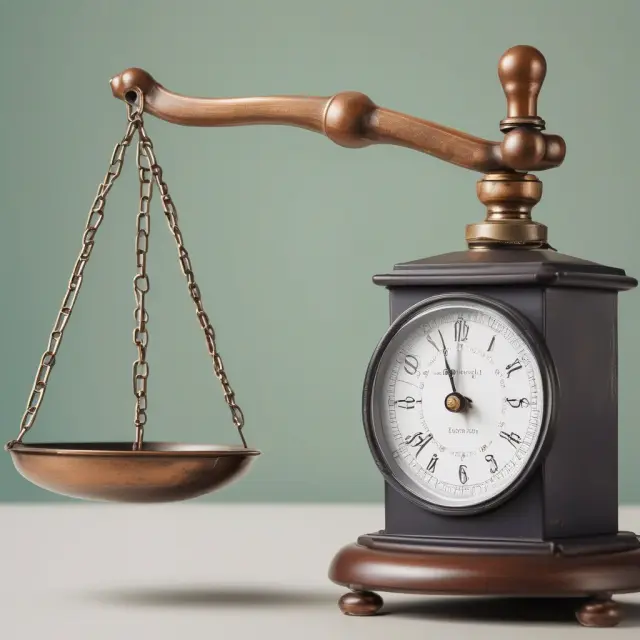 Two sets of scales with add-on and simple interest loans balanced against each other, emphasizing the difference in total cost.