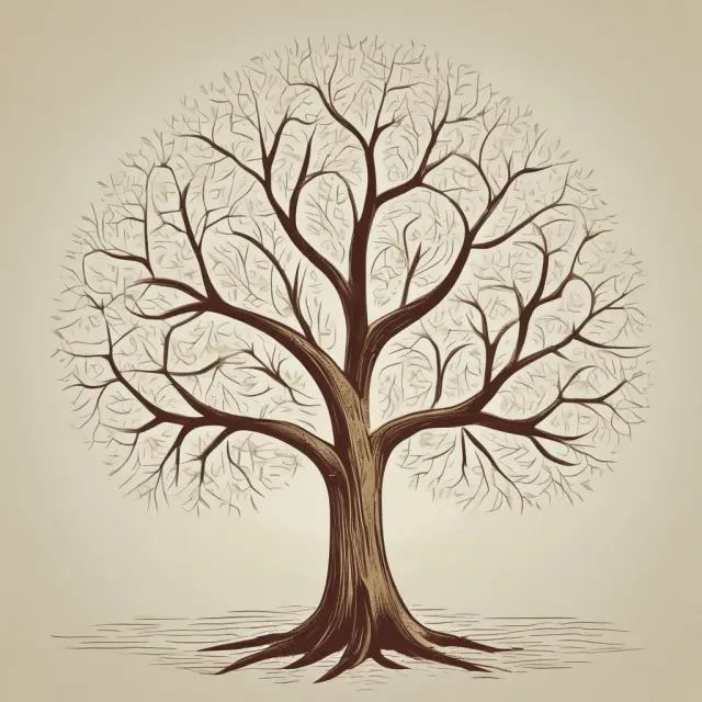 Family tree with income limit branches and blooming child branches signifying eligible families for Additional Child Tax Credit