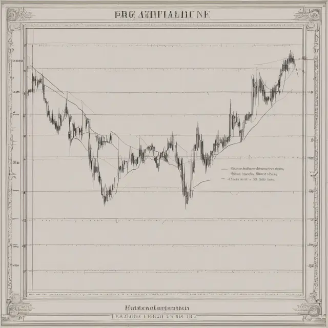 An old parchment displaying a par value symbol, surrounded by vibrant paintings representing various investor bids during an IPO process