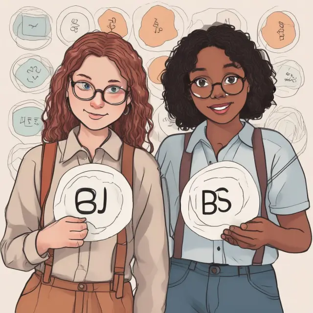 Two students identified by a 