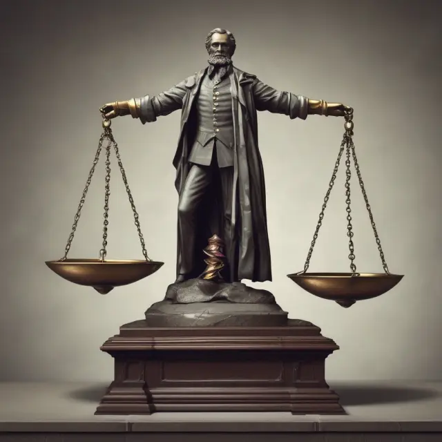 Adjudicator maintaining balance between private parties in dispute resolution.