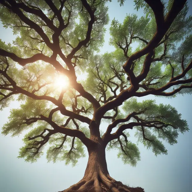 A tree with flexible branches symbolizing the customizable nature of Adjustable Life Insurance