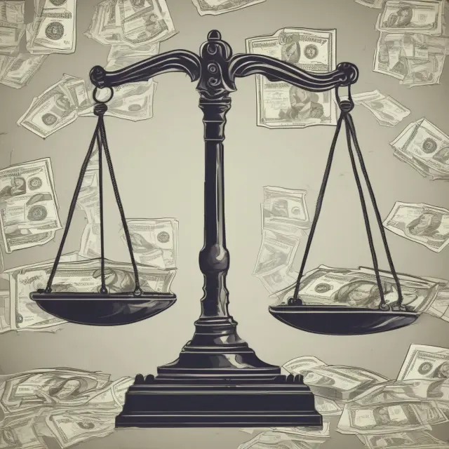 Two scales balance revenues & expenses: cash accounting represents past transactions, while accrual accounting illustrates future-oriented economic substance