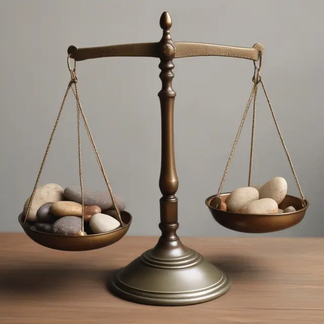 Balancing fixed (stones) and semi-variable (water) administrative expenses for effective budgeting
