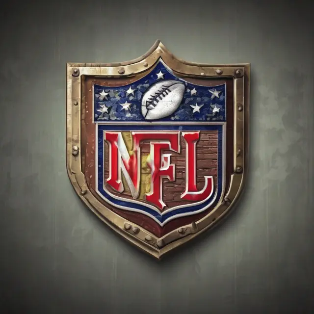 NFL football with a shield illustrating Administrative Services Only (ASO) plans for large companies.