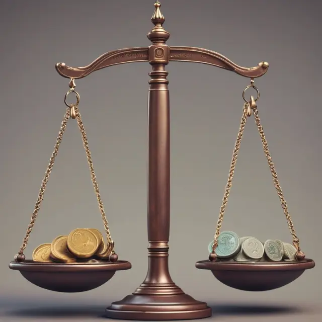 A balance scale with foreign stocks on one side and American Depositary Receipts (ADRs) on the other, illustrating the advantages and disadvantages of investing in foreign companies through ADRs.