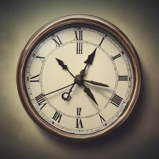 An image of a clock with its hands moving around, symbolizing the passage of time and the legal concept of adverse possession