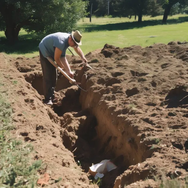 Person excavating old land records to uncover implications of adverse possession