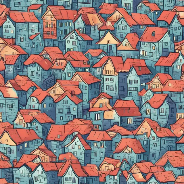 Asymmetric information in housing, employment, and labor markets visualized as shifting tides, currents, and ripples