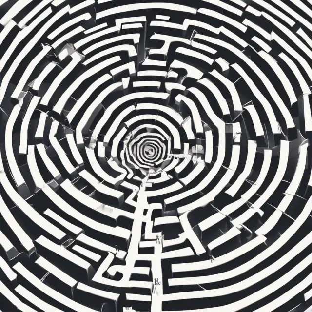 An investor delves into a maze of investment options with the help of an illuminating AER beacon