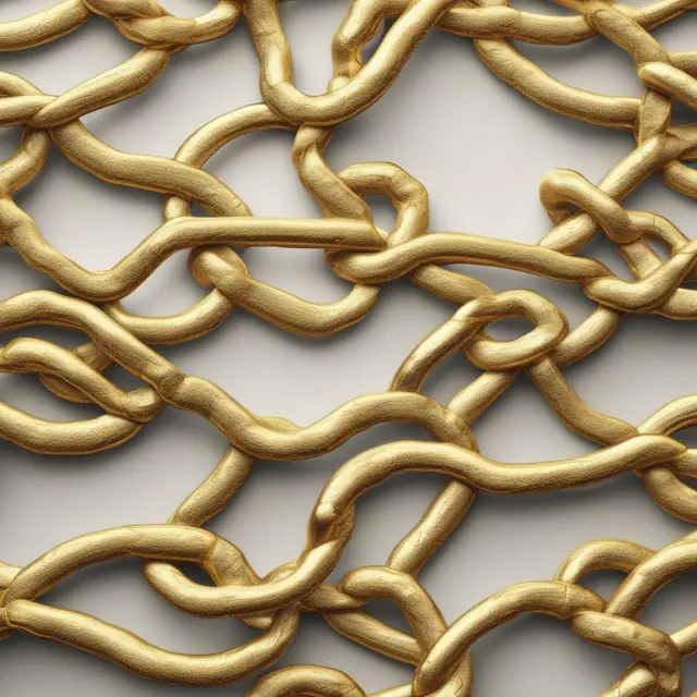 Scales linked by golden chains represent affiliated companies, highlighting the complexities and connections of their tax implications