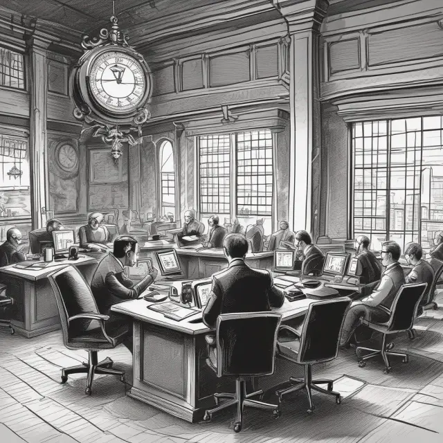 A compass with a market news feed as its needle, helping an investor navigate the after-hours trading session