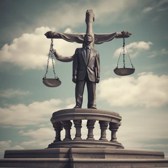 Lawyer guiding a family at an estate planning crossroads with agency by necessity, symbolizing legal expertise for ethical wealth management