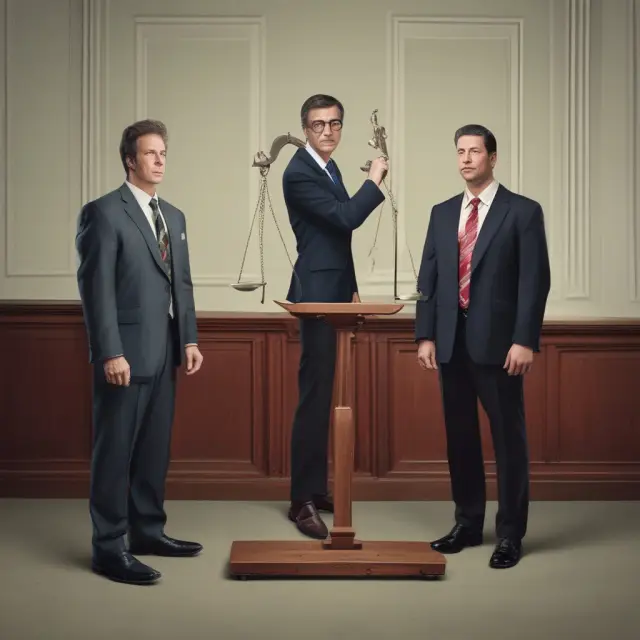 Agent on a scale, balancing interests between two conflicting principals in agency theory