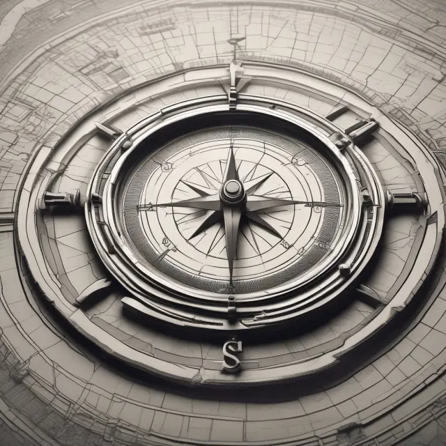 An agent depicted as a shield, protecting clients from financial risks, and a compass guiding them through market complexities