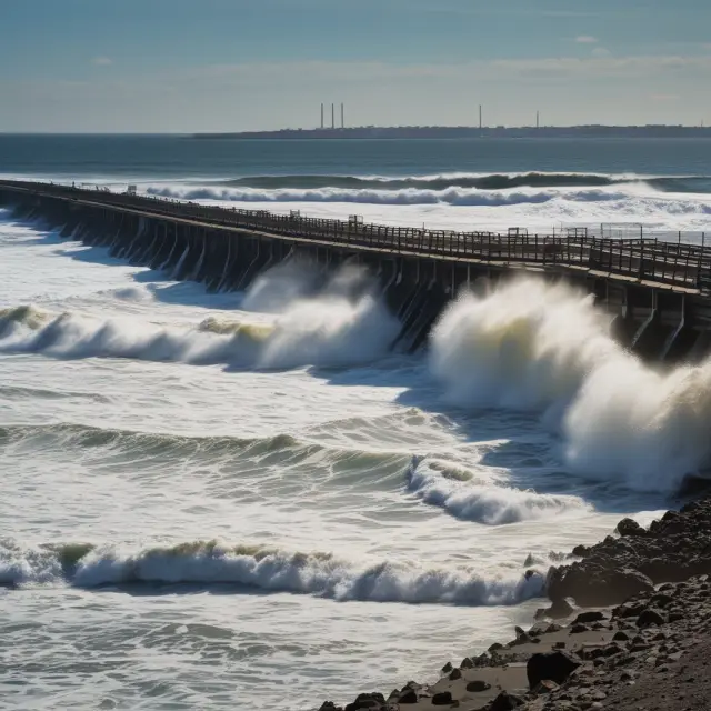 An ocean with economic tides shaping investment opportunities based on aggregate demand