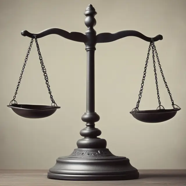 A shareholder weighs the balance between attending an Annual General Meeting (AGM) in person and voting by proxy, symbolized by scales