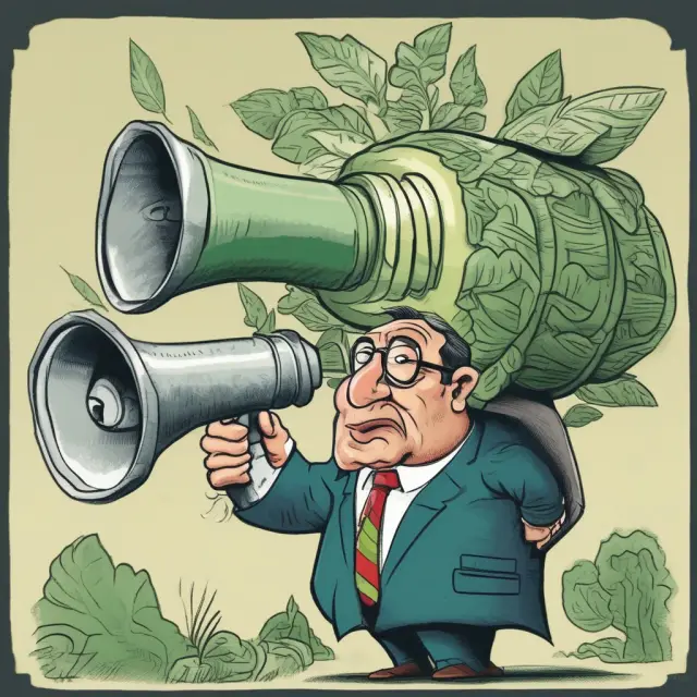 Greenspan promoting ARMs during his speech, symbolizing their impact on the financial crisis